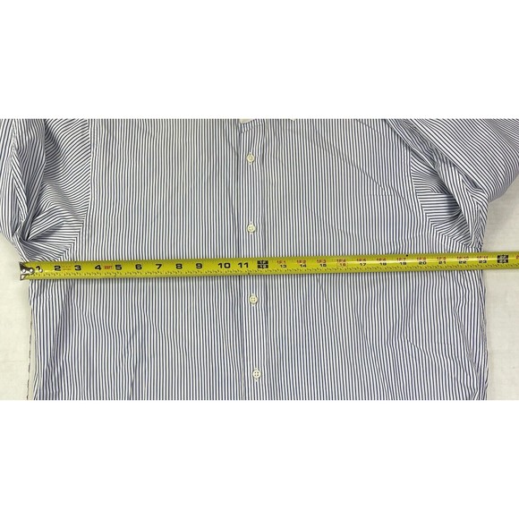 Vtg RALPH LAUREN Black Label Mens 16 1/2 Long Sleeve Button French Cuff Italy - Picture 11 of 15